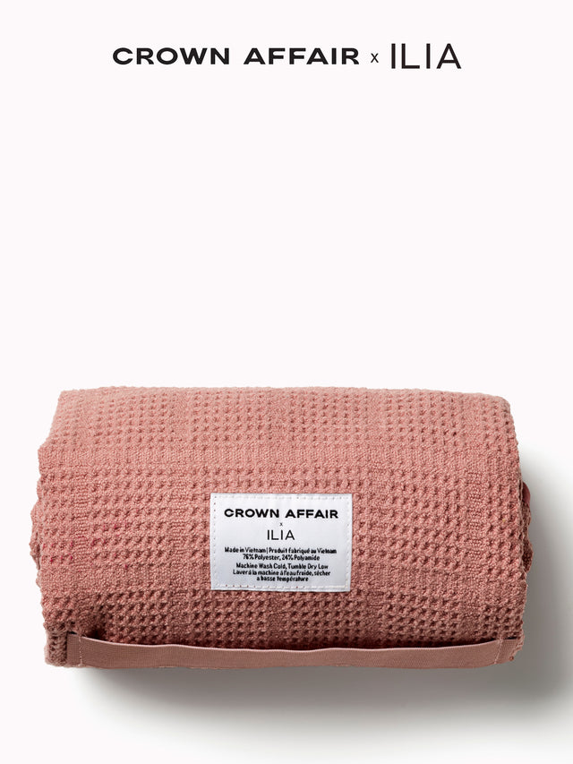 Crown Affair x ILIA—The Pink Towel