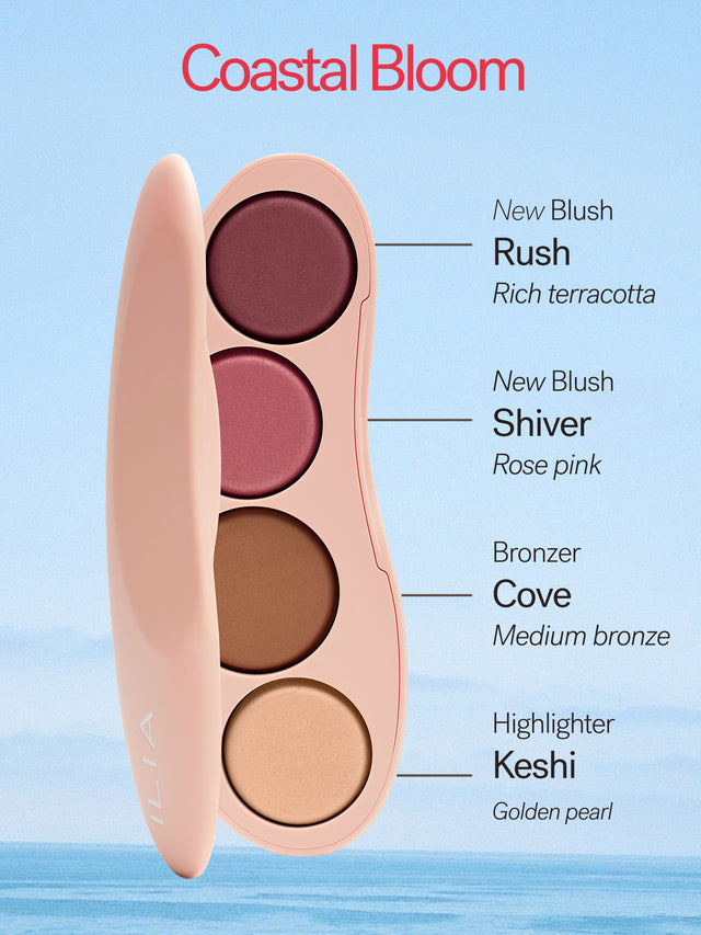 The Ethereal Baked Face Palette - Coastal Bloom
