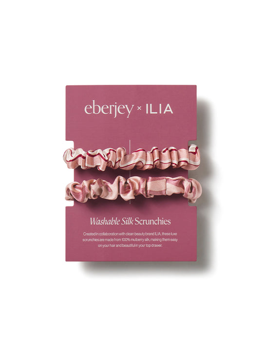 Washable Silk Scrunchie - 2PC