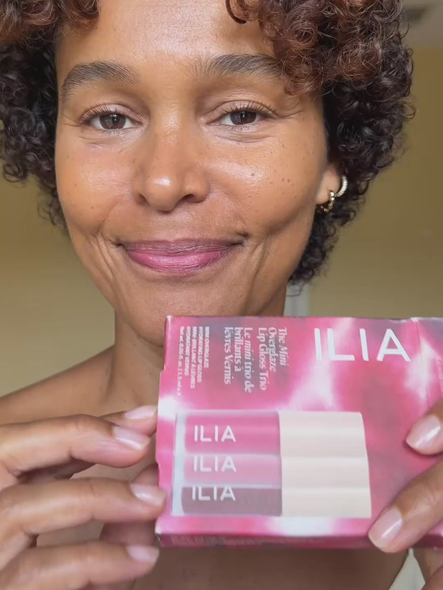 The Mini Overglaze Lip Gloss Trio video