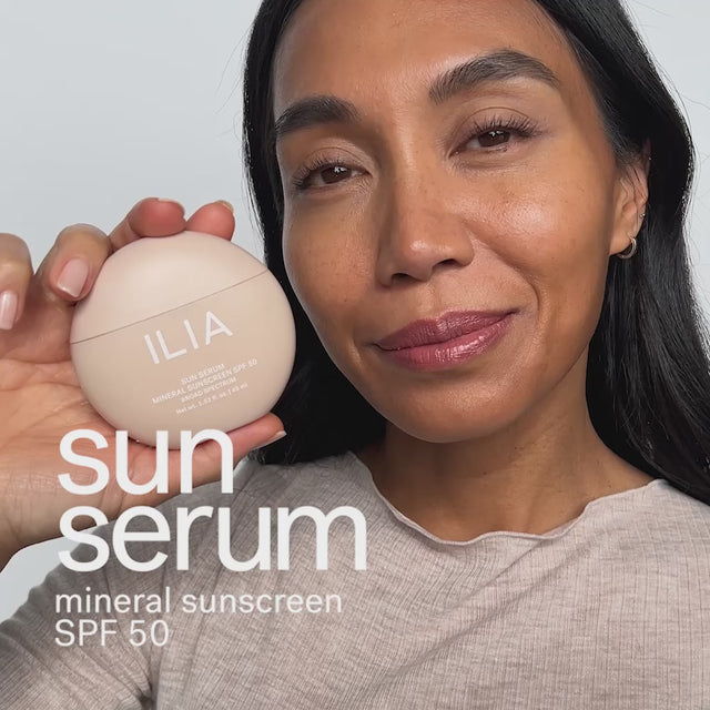 Sun Serum Mineral Sunscreen SPF 50 video
